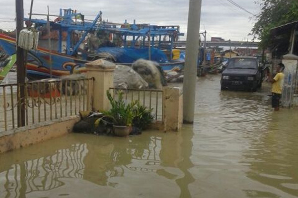 Ribuan Rumah di Waled dan Gebang Terendam Banjir