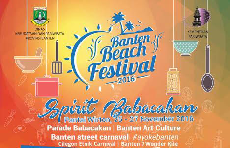 Membludak, Banten Beach Festival 2016 di Pantai Wirton