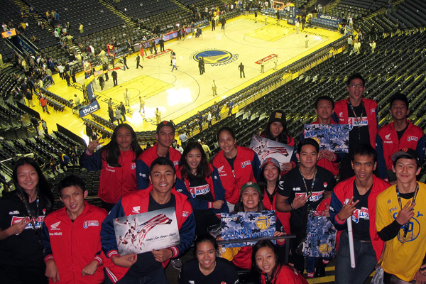 Rombongan DBL Indonesia All-Stars 2016 Berdecak Kagum di Golden Gate Bridge