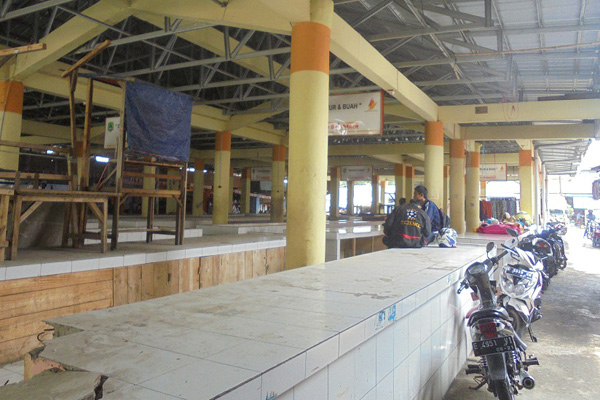 Los Pasar Cigasong itu Masih Kosong