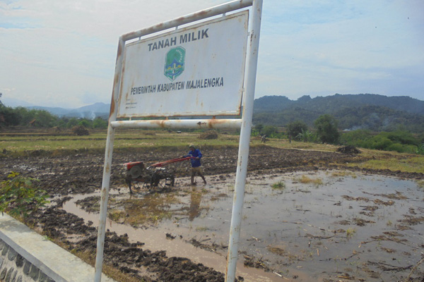 Petani Majalengka Sewa Lahan Pemda Rp8 Juta/Hektar