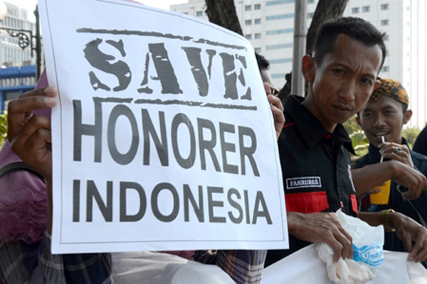 PGRI Kota Cirebon Bantu Perjuangan Honorer