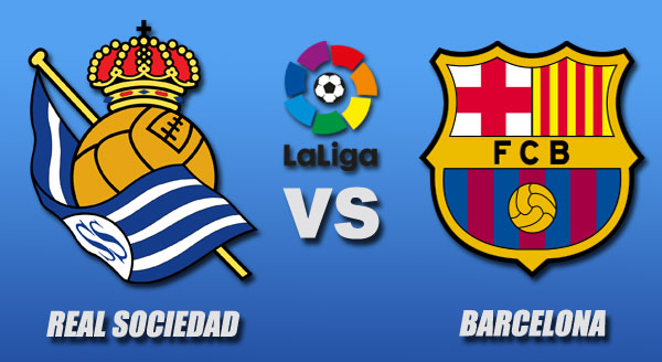 Real Sociedad vs Barcelona, Waspada di Anoeta