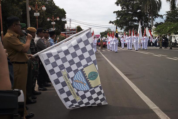 Sekda Lepas Peserta MTQ ke 49 Kota Cirebon
