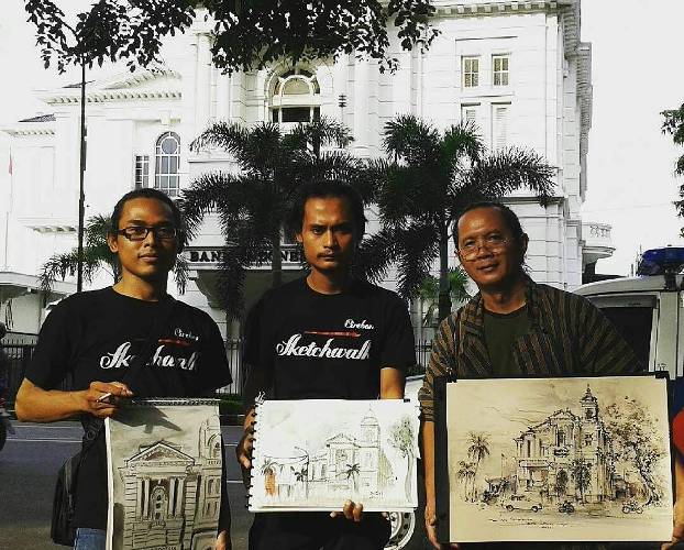 Cirebon Sketch Walk, Cara Lain Menikmati Cirebon
