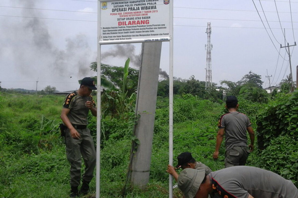 Dilarang Berjualan di Lokasi Fasilitas Umum