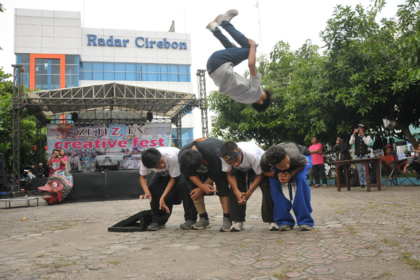 Shrimp Fly Cirebon; Parkour itu Antara Seni dan Kekuatan