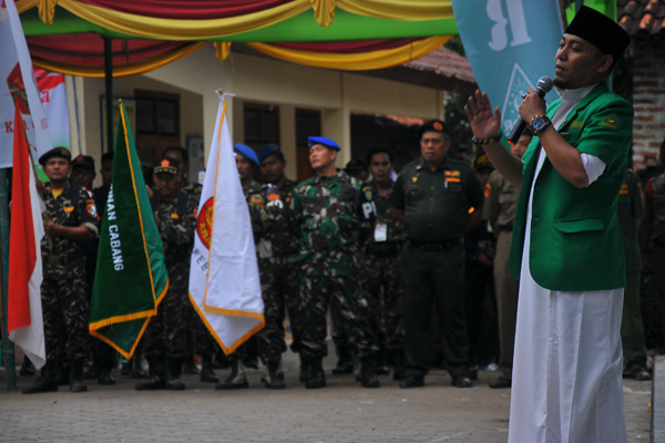 Rekor di Jawa Barat, 400 Peserta Ikuti Diklatsar Banser Cirebon