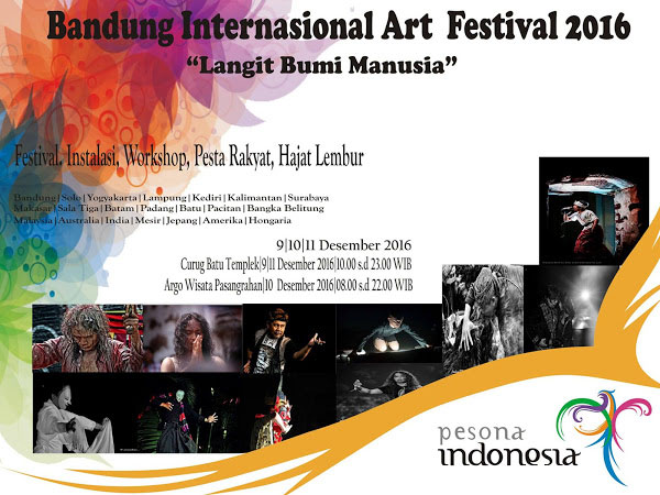 Wisman Terpukau Bandung International Art Festival 2016