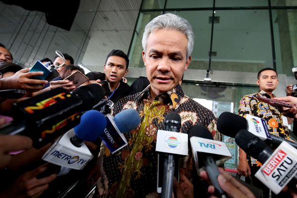 Diperiksa KPK, Ganjar Pranowo Ngaku Senang