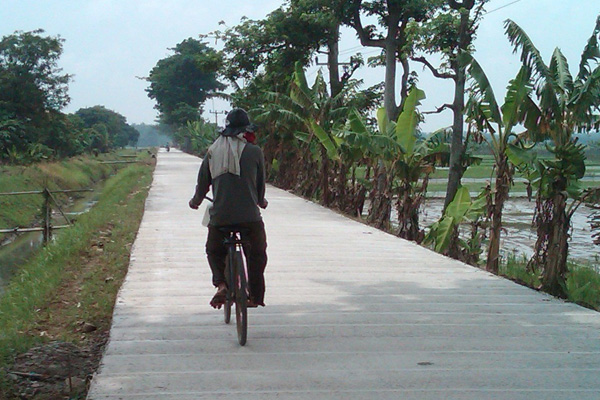 Jalan Majasih-Longok Mulus, Aktivitas Warga Lancar