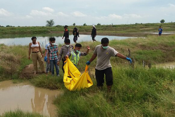 Ada Kerangka Manusia Mengambang di Empang Parean