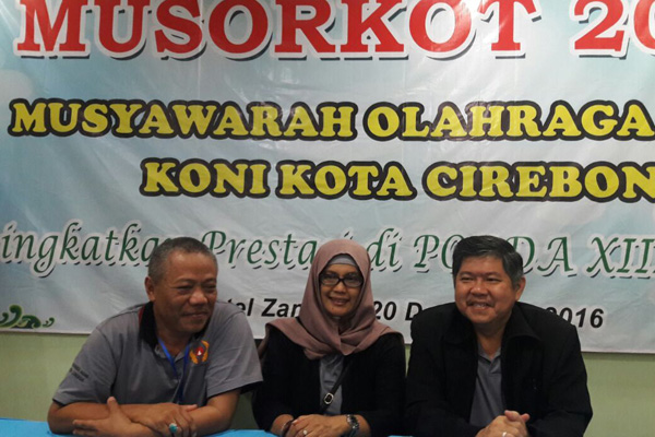Wati Musliwati Terpilih Jadi Ketua KONI Kota Cirebon