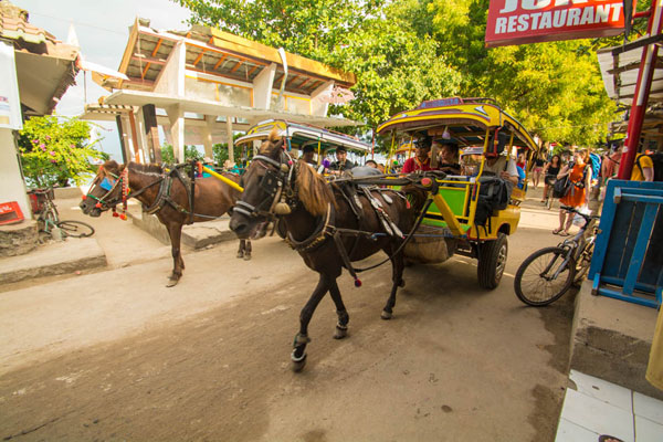 Tahun Baru 2017, Gili Trawangan 90 Persen Penuh