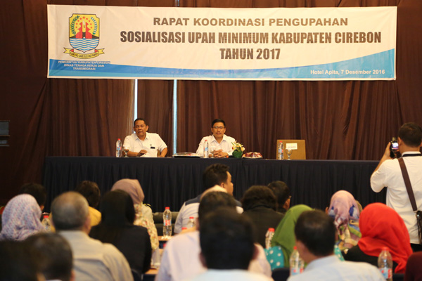 Gubernur Tetapkan UMK Kabupaten Cirebon Rp 1.723.578