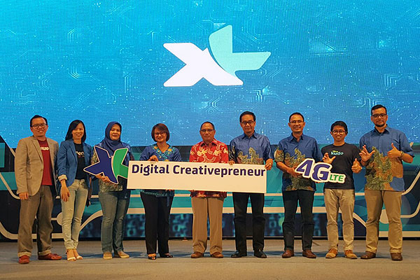 XL  Gelar Seminar Digital Creativepreneur