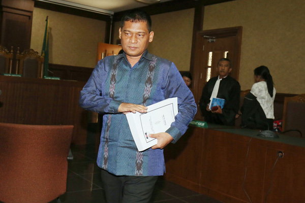 Rohadi Pasrah Dihukum Tujuh Tahun