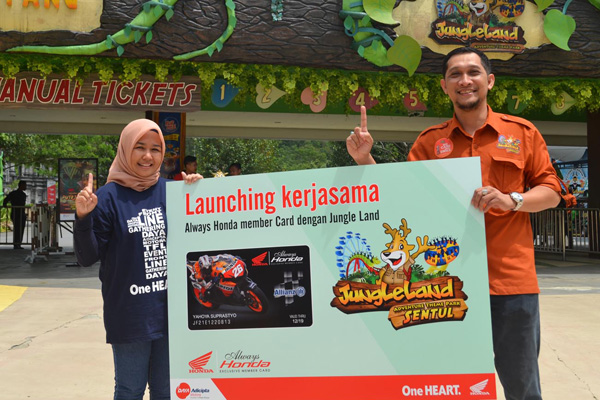 Member Kartu Always Honda Dapat Diskon di JungleLand