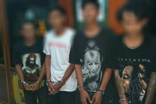 Simpan Ganja, 4 Warga Babakan Dibekuk