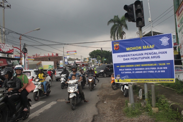 Ada Acara di Gronggong, Jalur Kuningan – Cirebon Dialihkan Lewat Mandirancan