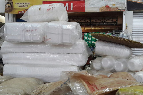 Praktis, Penggunaan Styrofoam Kian Mengkhawatirkan