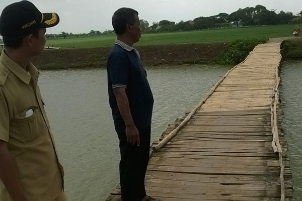 Warga Minta Jembatan Jumbleng Jadi Permanen