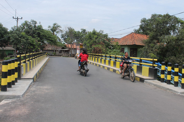 Alhamdulillah, Jembatan Beji Tuntas Dilebarkan dan Ditinggikan