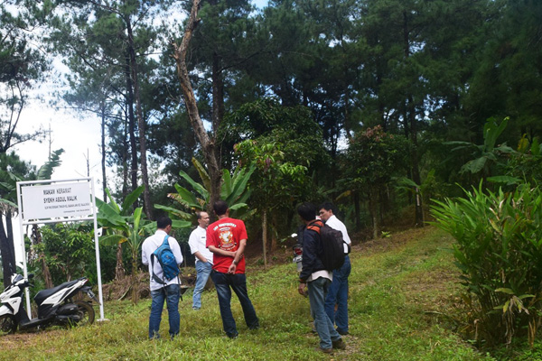 Objek Wisata Taman Batu Gunung Karang, Jejak Legenda Sangkuriang