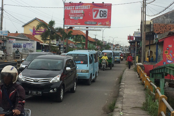 Libur Weekend, Seperti Biasa Jalur Plered Macet