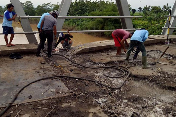 Cuaca, Bisa Jadi Penyebab Kerusakan Jembatan Monjot 