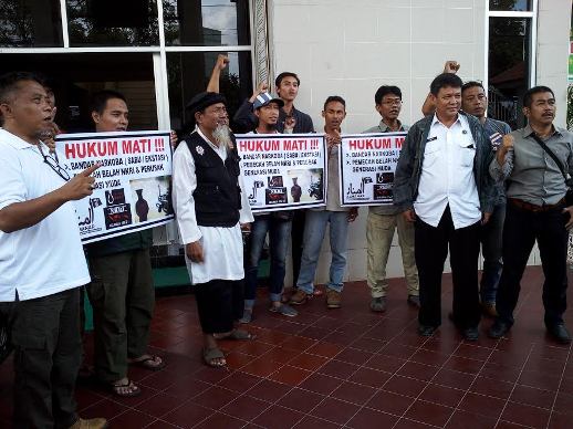 Ke PN Kota Cirebon, Sejumlah Ormas Dukung Hukuman Mati untuk Mafia Narkoba