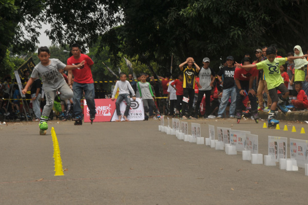 In Line Skate Cirebon Competition; Diikuti 218 Peserta, Paling jauh dari Bengkulu