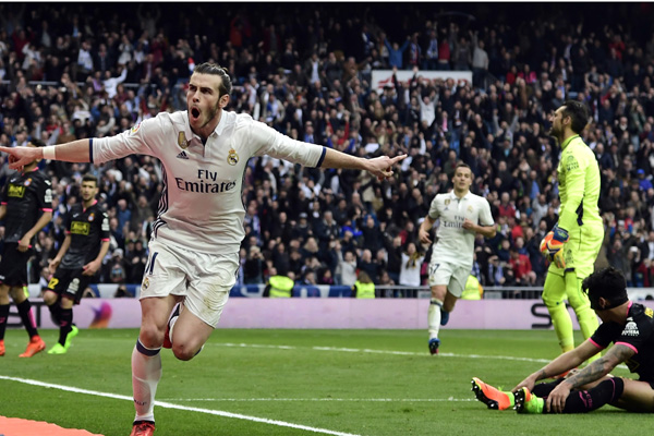 Real Madrid 2 v Espanyol 0, Bale Kembali di Saat yang Tepat