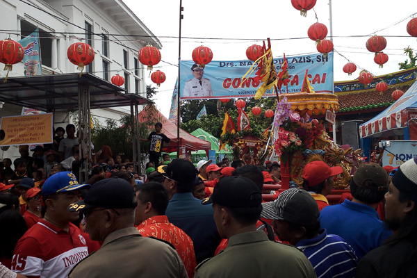 Warga Antusias Saksikan Kirab Budaya Cap Go Meh