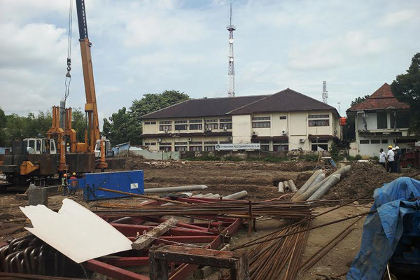 Pembangunan Gedung Setda Kota Cirebon Dinilai Lambat, Ini Jawaban Kontraktor