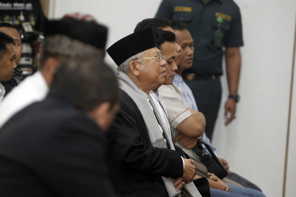 KH Ma’ruf Amin Disudutkan, Ansor Peringatkan Pendukung Ahok