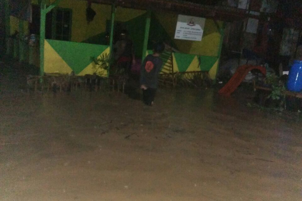 Kali Suba  Meluap,  Rumah di 3 RT Terendam Banjir