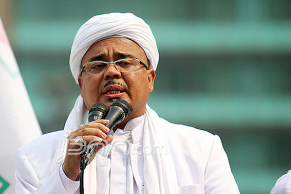 Habib Rizieq Ikut Aksi 212, Minta Ahok Dinonaktifkan