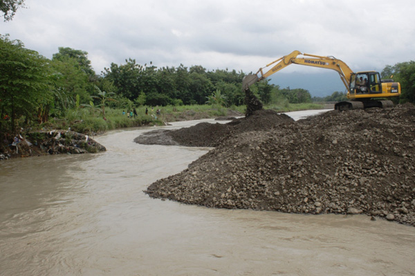 Pascabanjir Cibingbin Kuningan, BBWS Mulai Normalisasi Sungai Cijangkelok