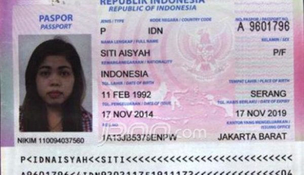 Sebelum Bunuh Kim Jong-nam, Siti Aisyah Sempat Temui Mantan Mertua