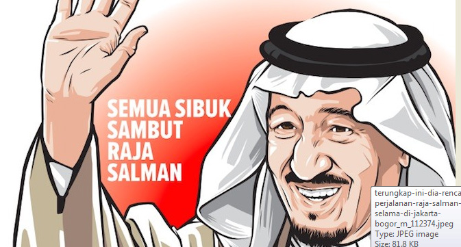 Ini Rencana Perjalanan Raja Salman Selama di Jakarta-Bogor