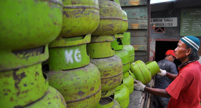 Warga Mulai Kesulitan Dapat Gas Melon