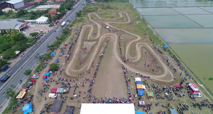Jelang Matco Super Grasstrack Championship, Sirkuit Lima Motor Dibenahi