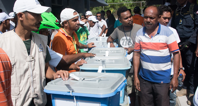Gereja Serukan Pemilu Damai, Hari Ini Rakyat Timor Leste Tentukan Presiden