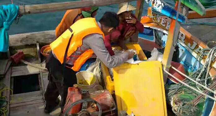 Polair Cirebon Geledah Kapal Laut, Hasilnya…