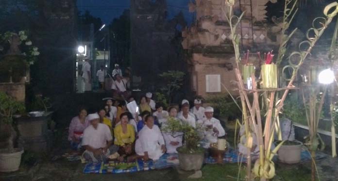 Ribuan Umat Hindu Padati Pura Agung Jati Pramana, Ini Pesan Nyepi