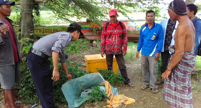 Sadis, Bayi Laki-laki Tewas Mengambang di Sungai Tawangsari