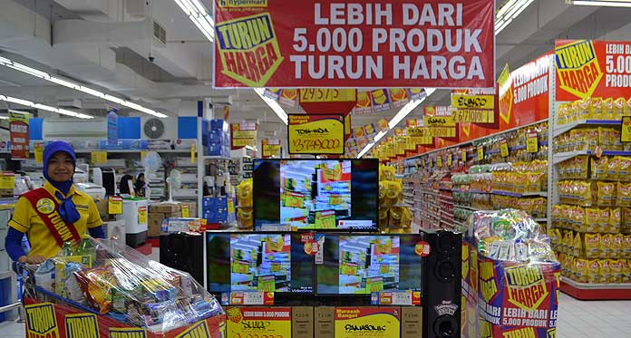 Hypermart, Beras sampai Mi Turun Harga