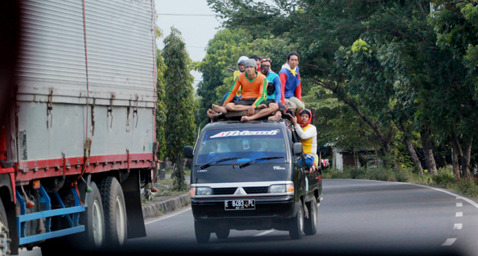 Lakalantas Tinggi, Polisi Larang Pikap Angkut Penumpang