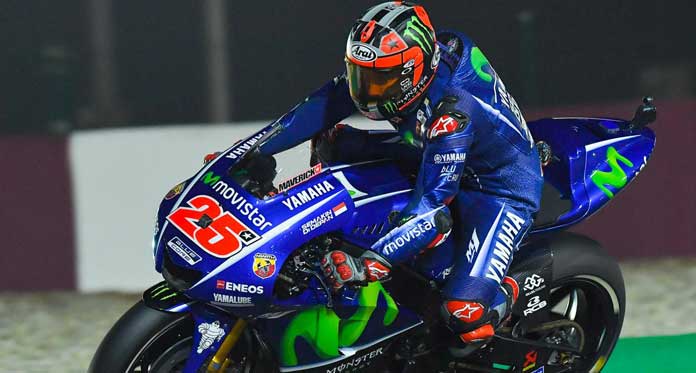 MotoGP, Kualifikasi Batal, Vinales Posisi Terdepan